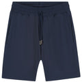 Malelions Men Ribbed Shorts Antraciet