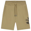 Malelions Split Korte Broek Beige