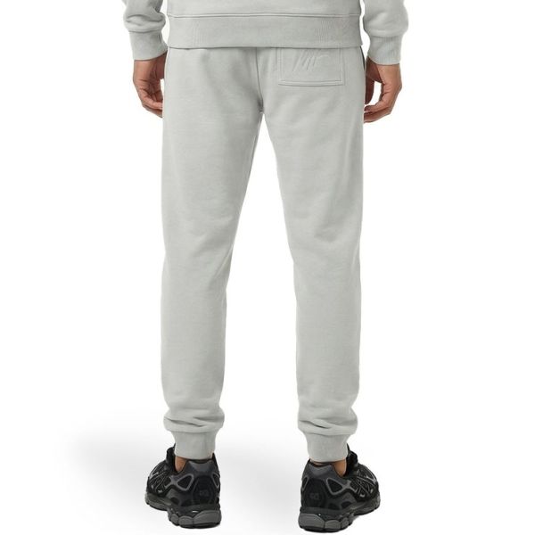 Malelions Men Striped Signature Sweatpants Grijs