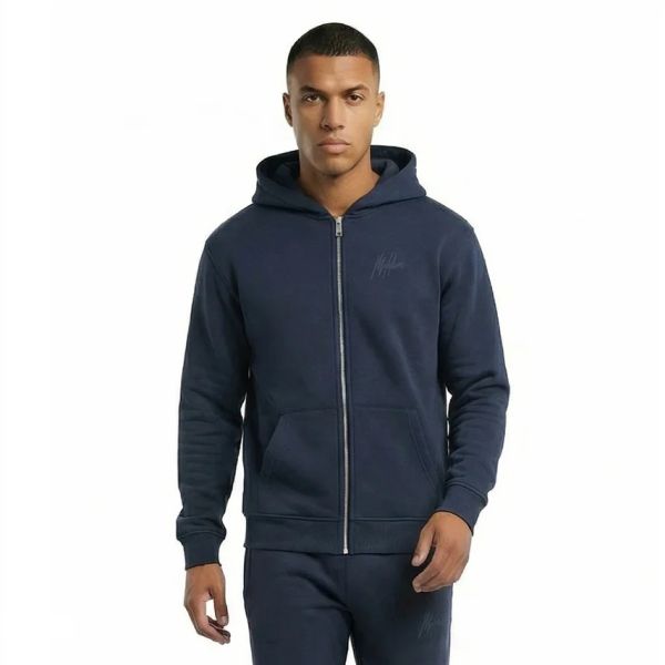 Malelions Striped Signature Vest Navy