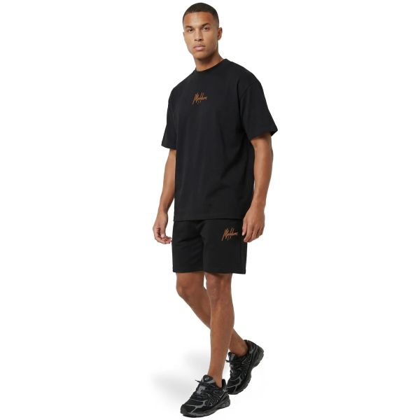 Malelions Men Striped Signature Zomerset Zwart
