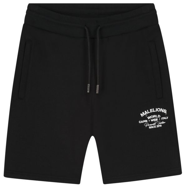 Malelions Permanent Vacation Korte Broek Zwart