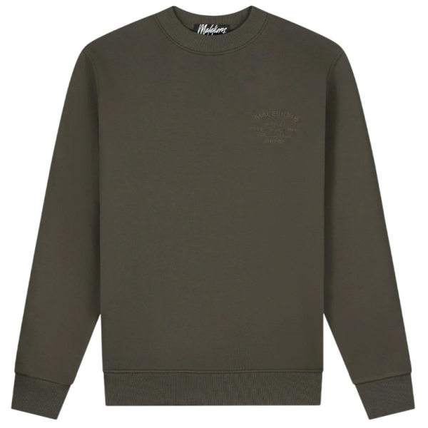 Malelions Permanent Vacation Sweater Groen