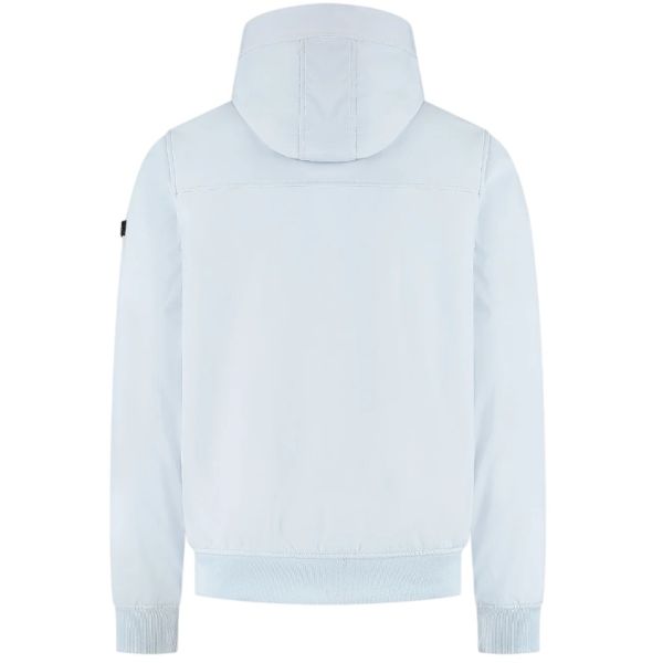 Malelions Placket Softshell Jack Licht blauw