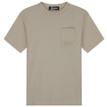 Malelions Pocket T-shirt Beige