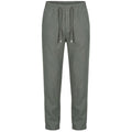 Malelions Premium Linen Broek Donker groen