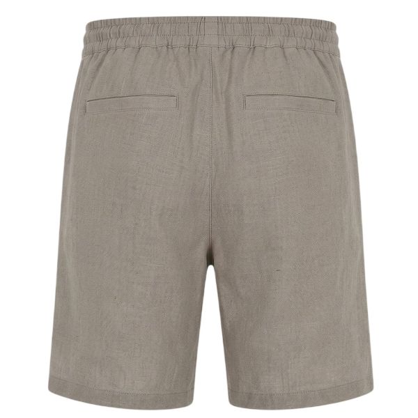Malelions Premium Linen Korte Broek Beige