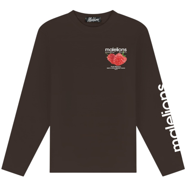 Malelions Raspberry Longsleeve T-shirt