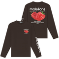 Malelions Raspberry Longsleeve T-shirt