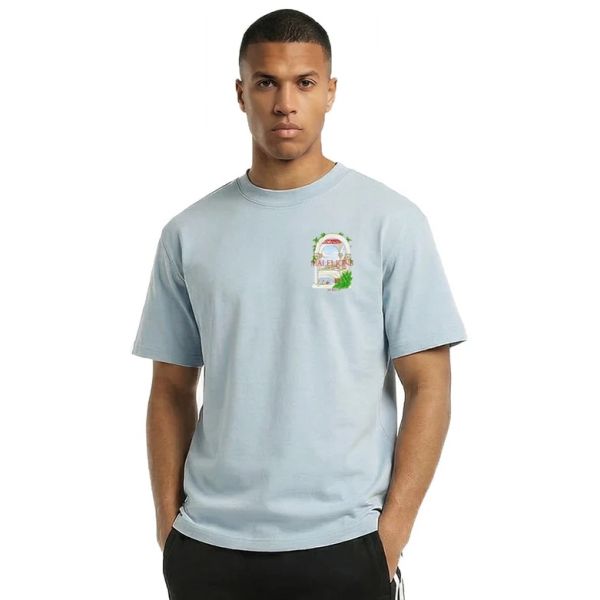 Malelions Roman T-shirt Licht blauw