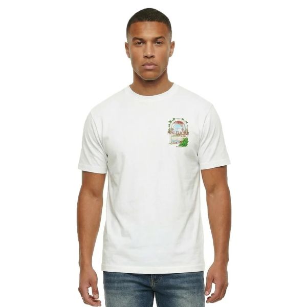 Malelions Roman T-shirt Wit