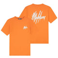 Malelions Signature Drip T-shirt Oranje