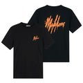 Malelions Signature Drip T-shirt Zwart