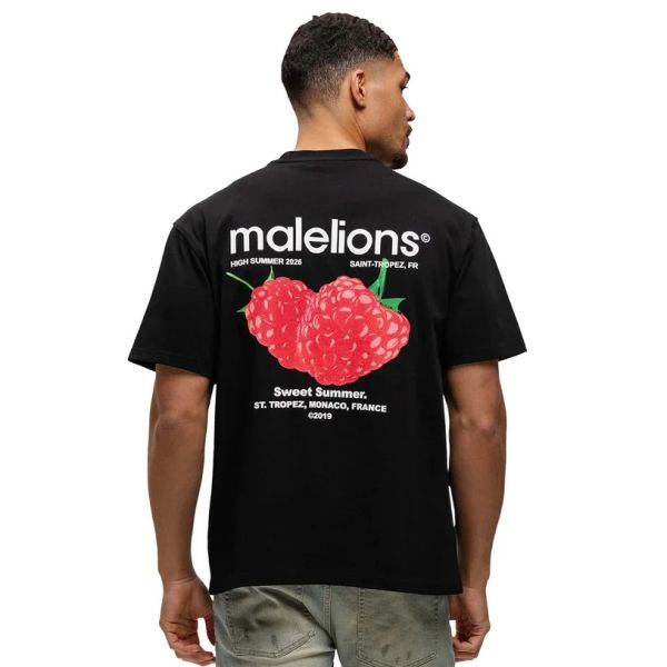 Malelions Sweet Summer T-shirt Zwart