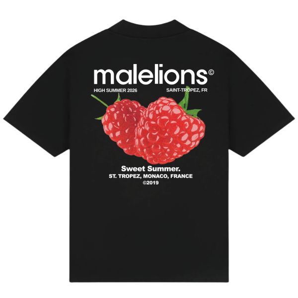 Malelions Sweet Summer T-shirt Zwart