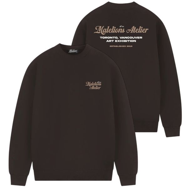 Malelions University Sweater Bruin