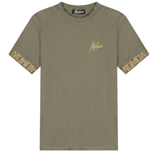 Malelions Venetian T-shirt Donker Groen