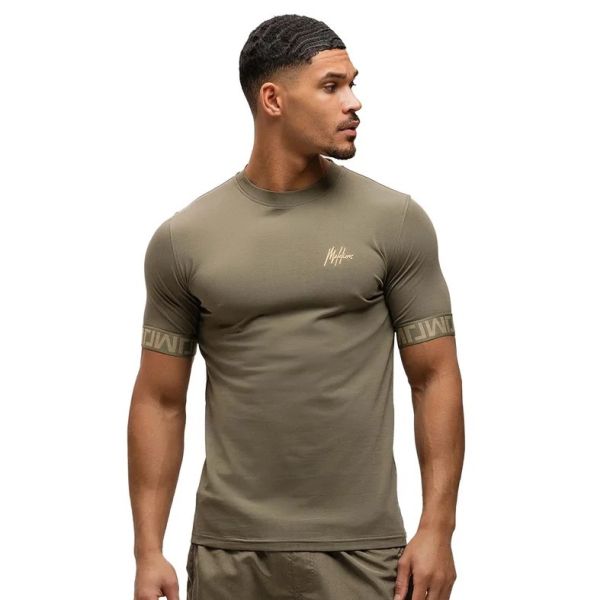 Malelions Venetian T-shirt Donker Groen