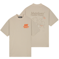 Malelions Coastline T-shirt Beige