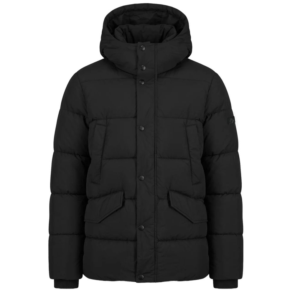 Malelions Padded Parka Zwart