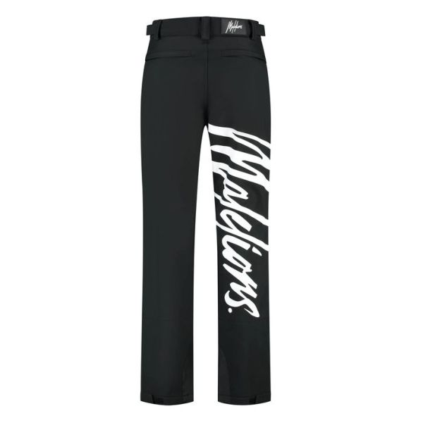 Malelions Men Ski Polar Pants | Black