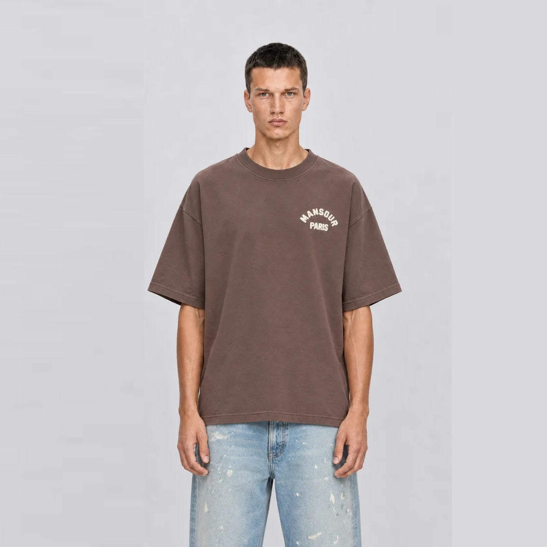 Mansour Paris College T-shirt Bruin