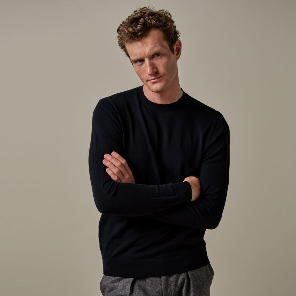 Profuomo Luxury Sweater Navy
