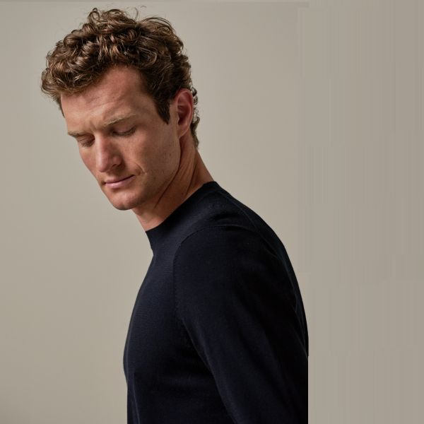 Profuomo Luxury Sweater Navy