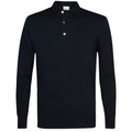Profuomo Luxury Longsleeve Polo Navy