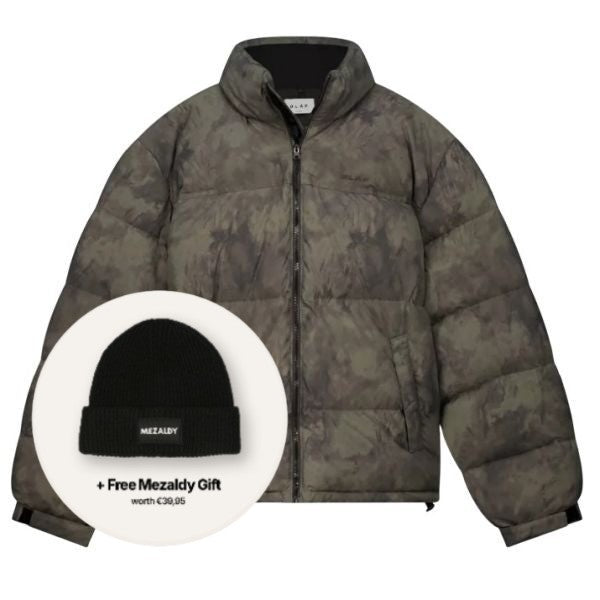 Olaf 2-Tone Puffer Donker Groen