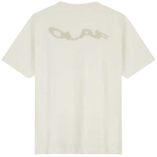 Olaf Ripstop Applique Relaxed T-shirt Off White