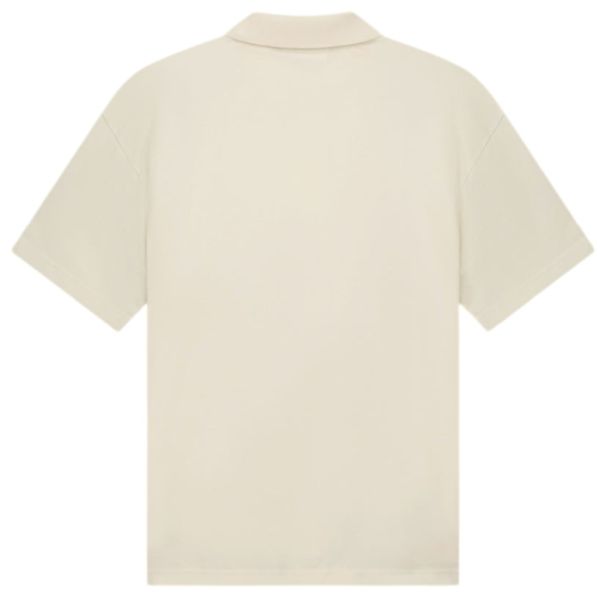 Olaf Signature Pique Polo Off White