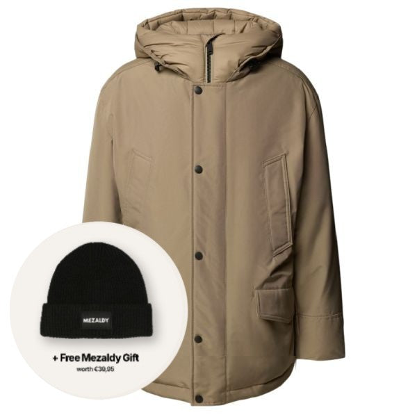 Boss Osiass Parka Bruin