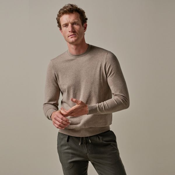 Profuomo Luxury Sweater Beige