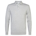 Profuomo Luxury Longsleeve Polo Grijs