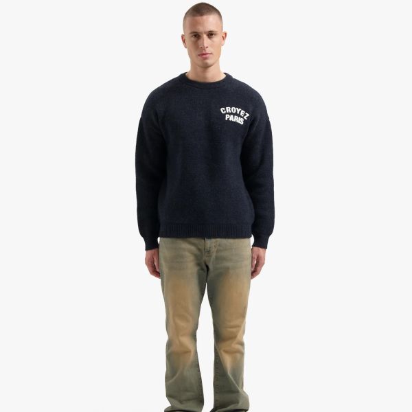Paris Knit Sweater Navy