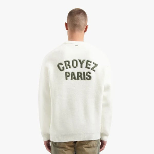 Paris Knit Sweater Off White