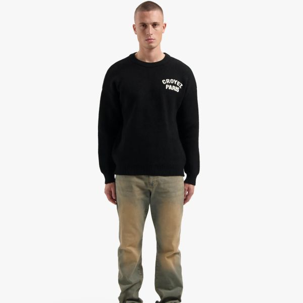 Paris Knit Sweater Zwart