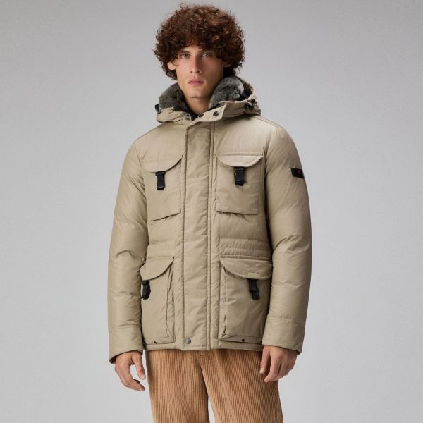 Peuterey Aiptek Fur Parka Beige
