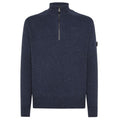 Peuterey Braille Zipped Sweater Navy