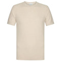 Profuomo Cotton Linen T-shirt Off White