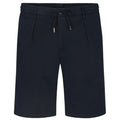 Profuomo Garment Dye Korte Broek Navy