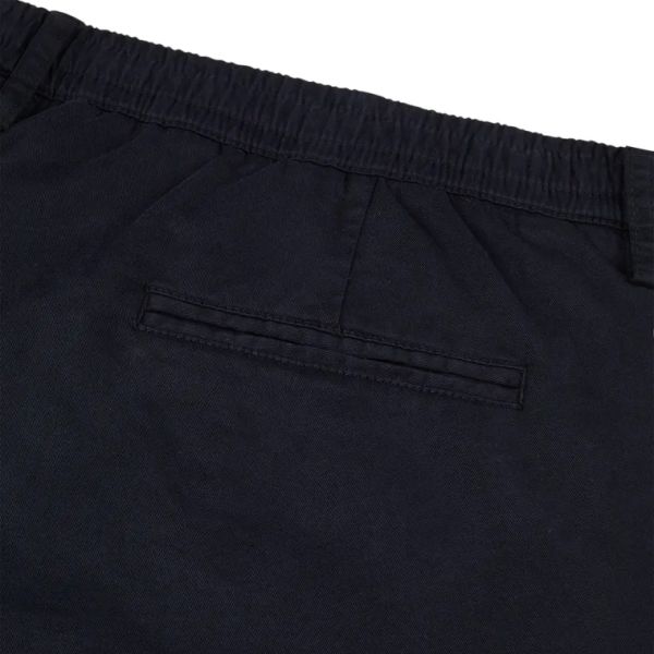 Profuomo Garment Dye Korte Broek Navy