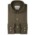 Profuomo Knitted Overhemd Bruin