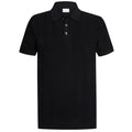 Profuomo Linen Cotton Polo Navy