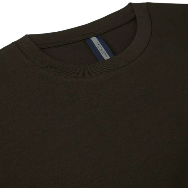 Profuomo Oversized T-shirt Donker Bruin
