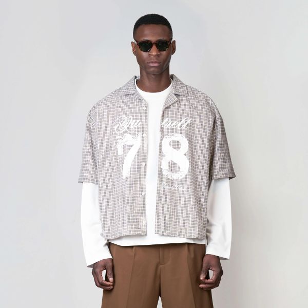 Quotrell 78 Overhemd Beige