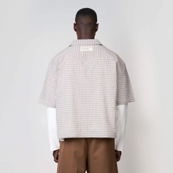Quotrell 78 Overhemd Beige