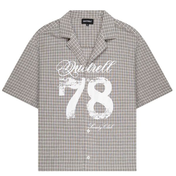 Quotrell 78 Overhemd Beige