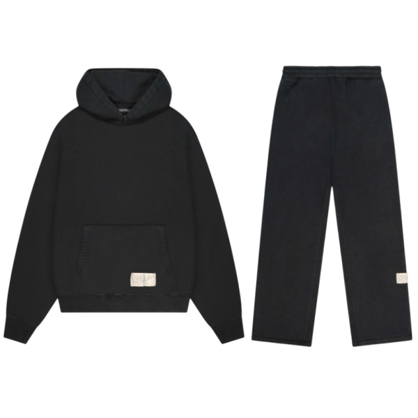 Quotrell Blank Trainingspak Zwart